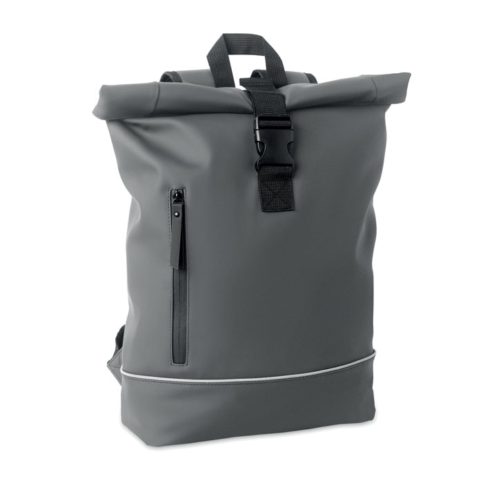 Sac à dos pour écran 15" à personnaliser LAPTOSA gris pierre